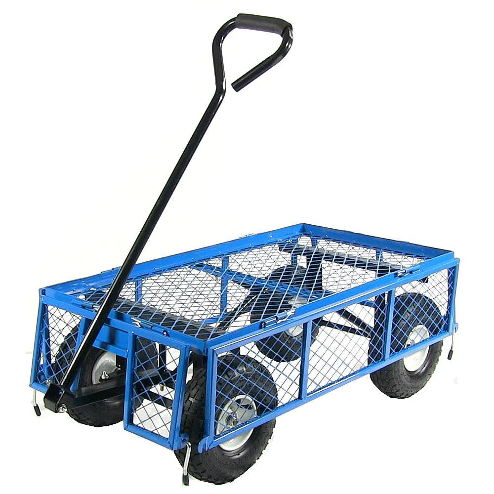 Blue Steel Log Cart B510