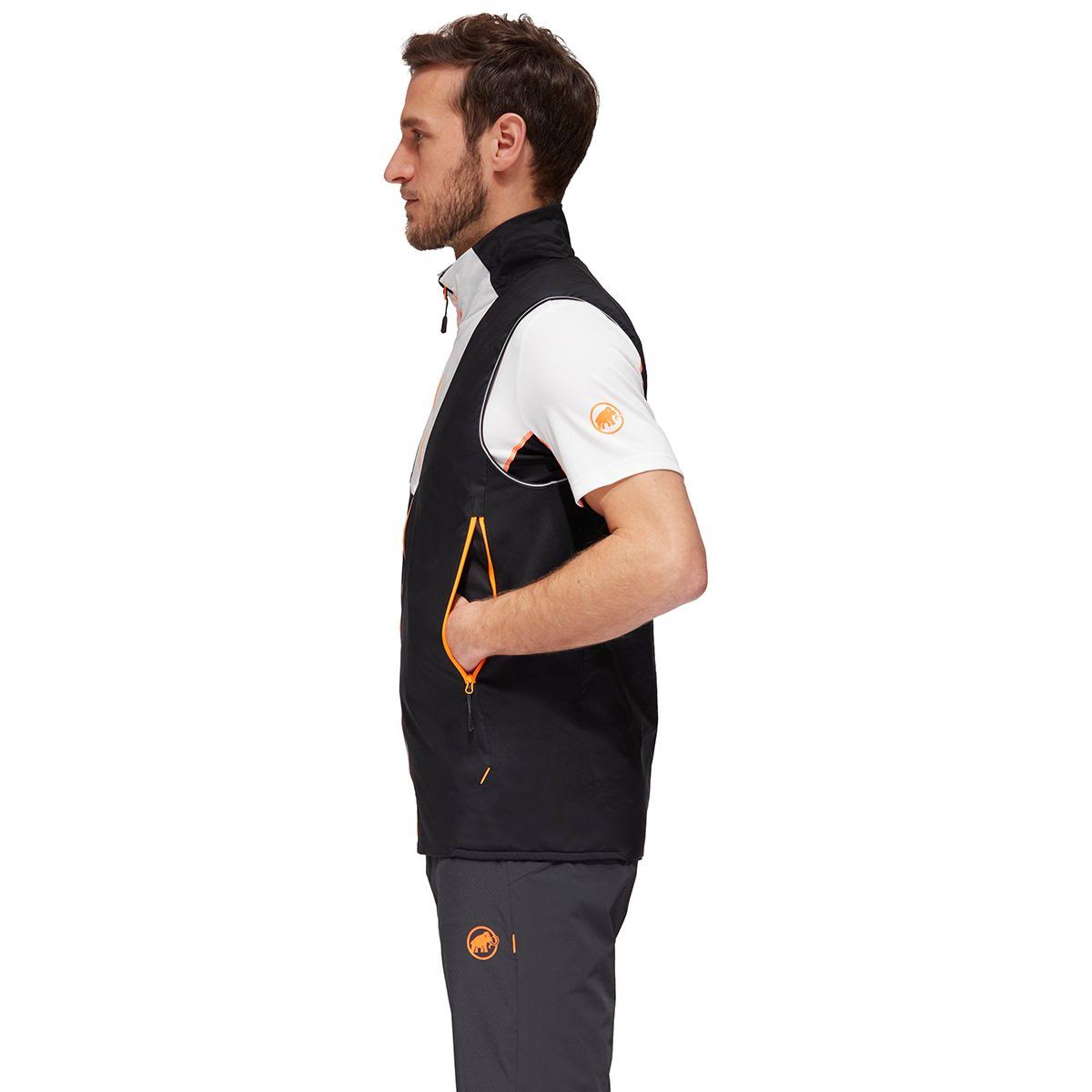 Black Synthetic Vest (XL) J8211