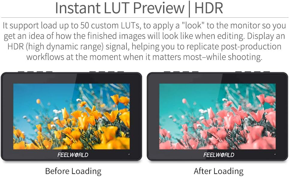 7 Inch 2200nits Touch Screen DSLR Camera Field Monitor N43738