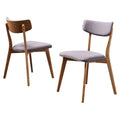 Fabric Dining Chairs - Set of 2 U64216
