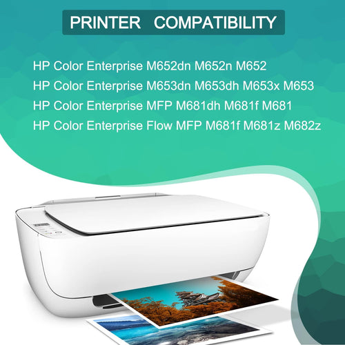1 Black 1 Cyan 1 Magenta 1 Yellow Toner Cartridge J1695