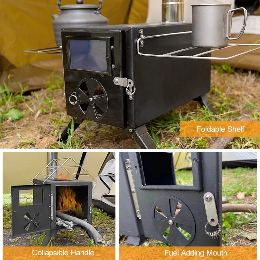 Portable Burner Firewood Multifunctional Stove B586316