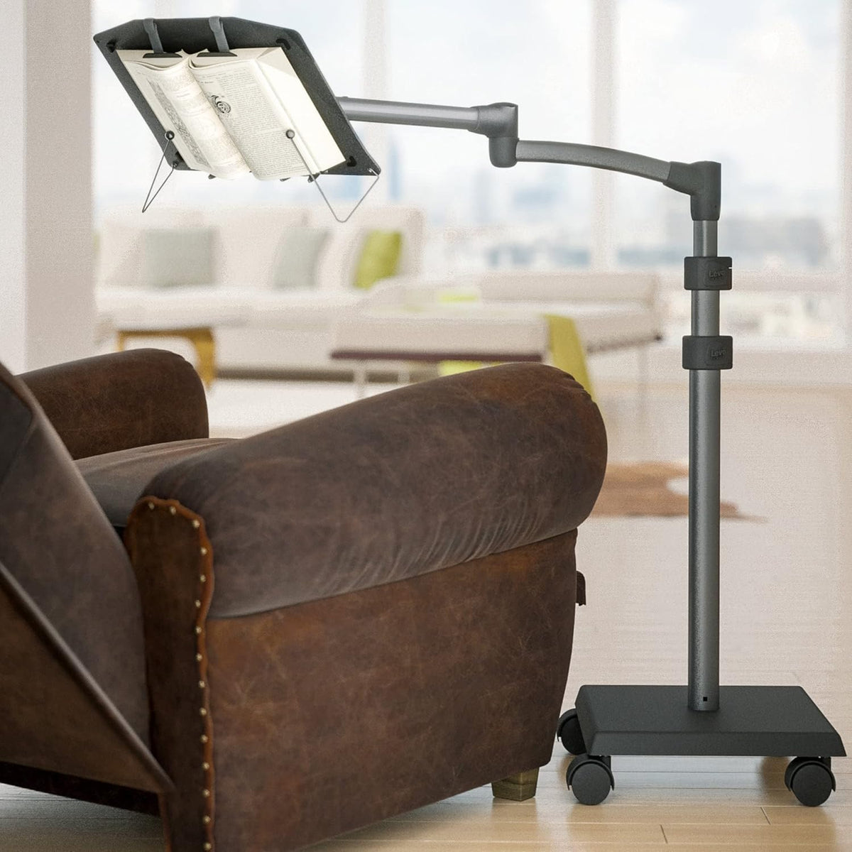 Rolling Bookholder Floor Stand Cart K894140