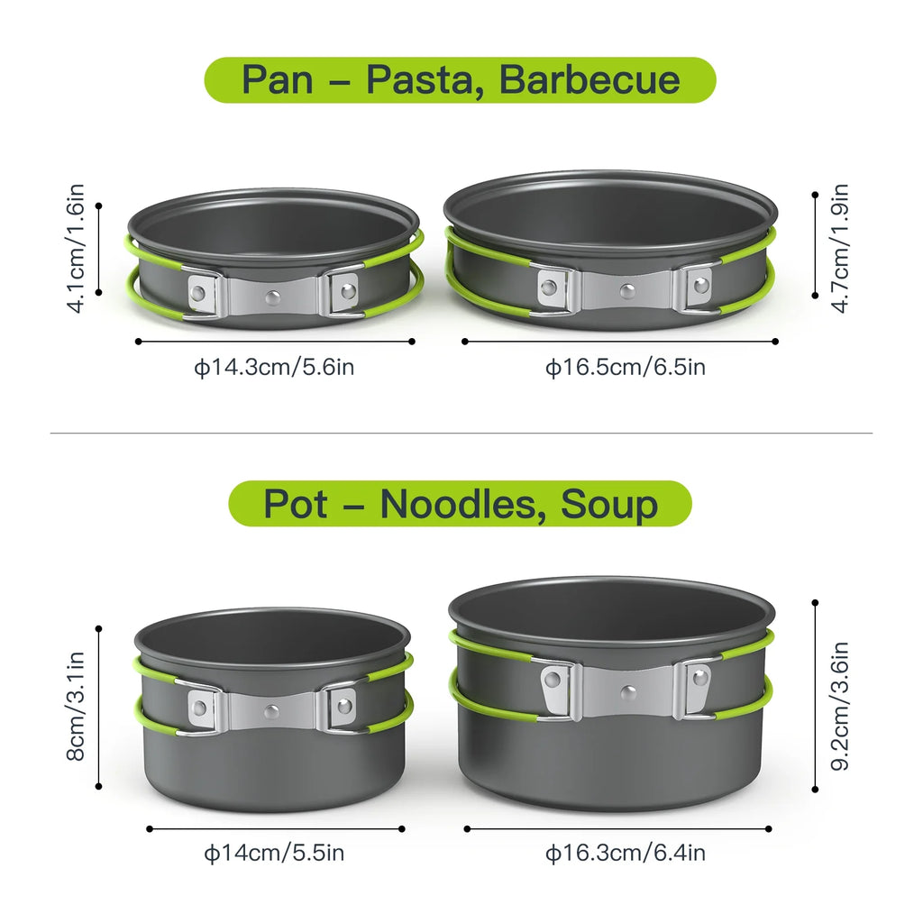 Portable Outdoor Camping Cookware Set N995878