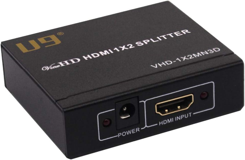 1 in 4 Out HDMI 2.0 4K Splitter with 4K to 1080P Downscaler U778