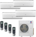 42,000 BTU Quad-Zone Wall Mount Mini Split Air Conditioner Heat Pump S67696