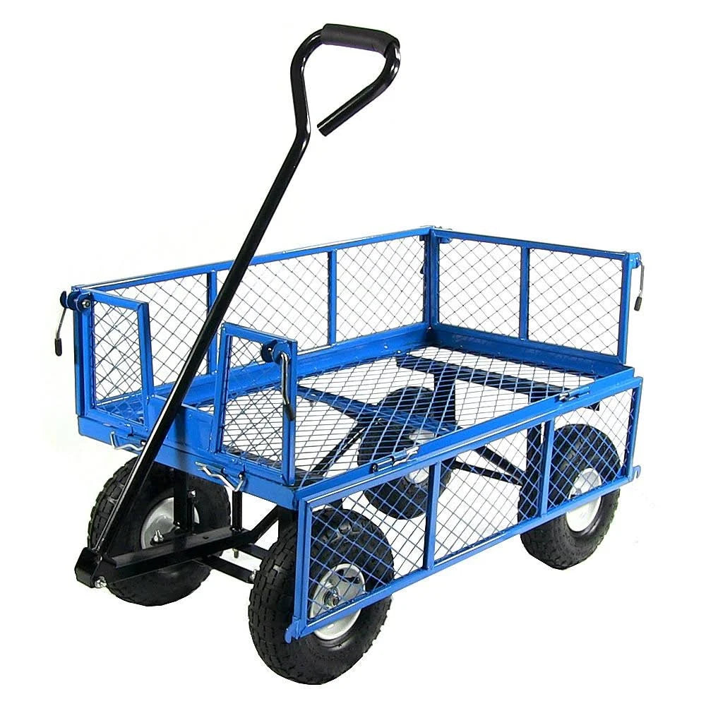 Blue Steel Log Cart B510
