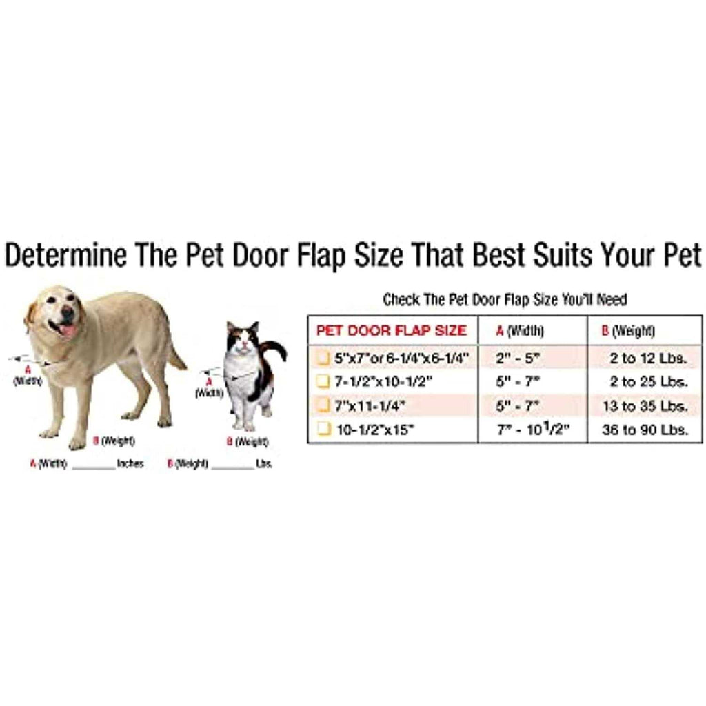 Aluminum Sash Pet Door E51003