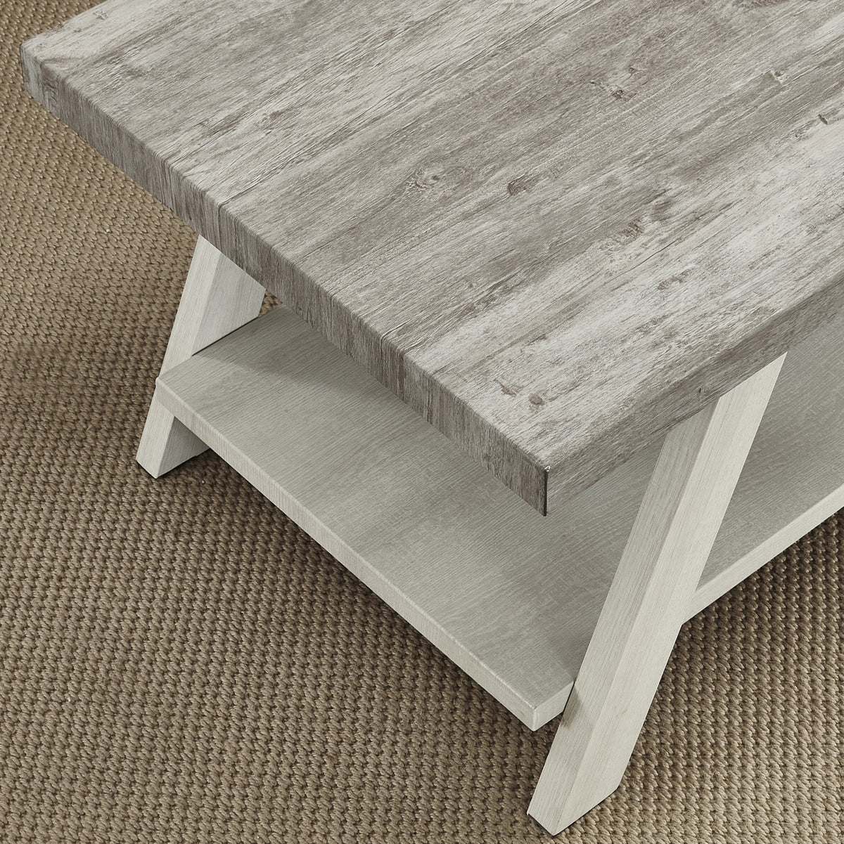 Contemporary Wood End Table B506