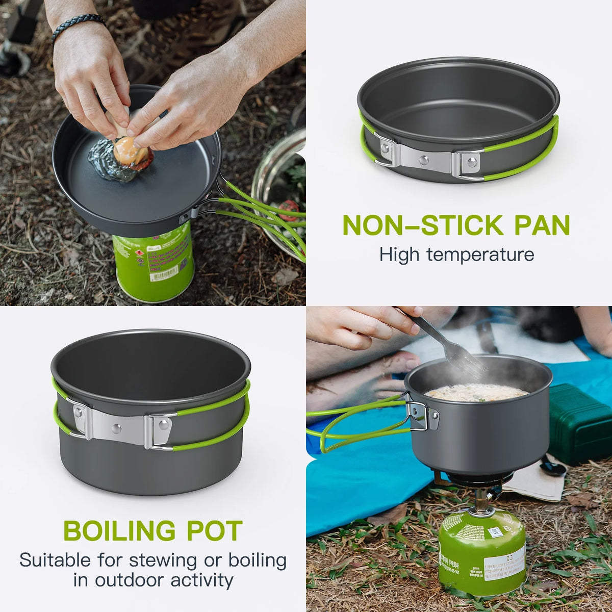 Portable Outdoor Camping Cookware Set N995878