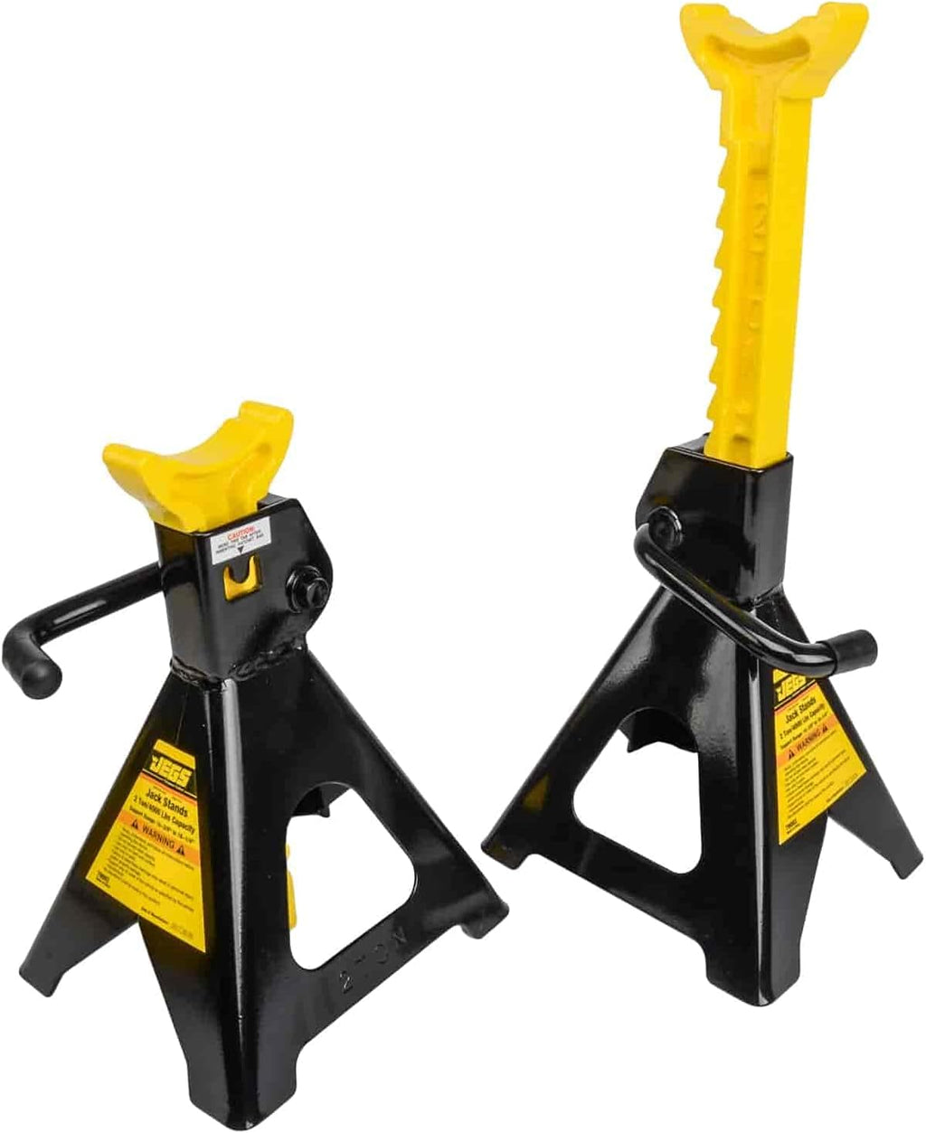 2-Ton Hydraulic Floor Jack and Jack Stands with Steel Frames F85756