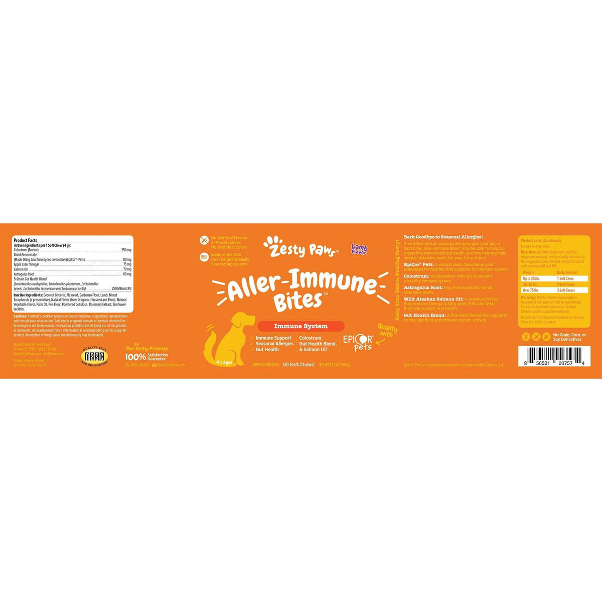 Lamb Allergy & Immune Mini Bites for Dogs K2103