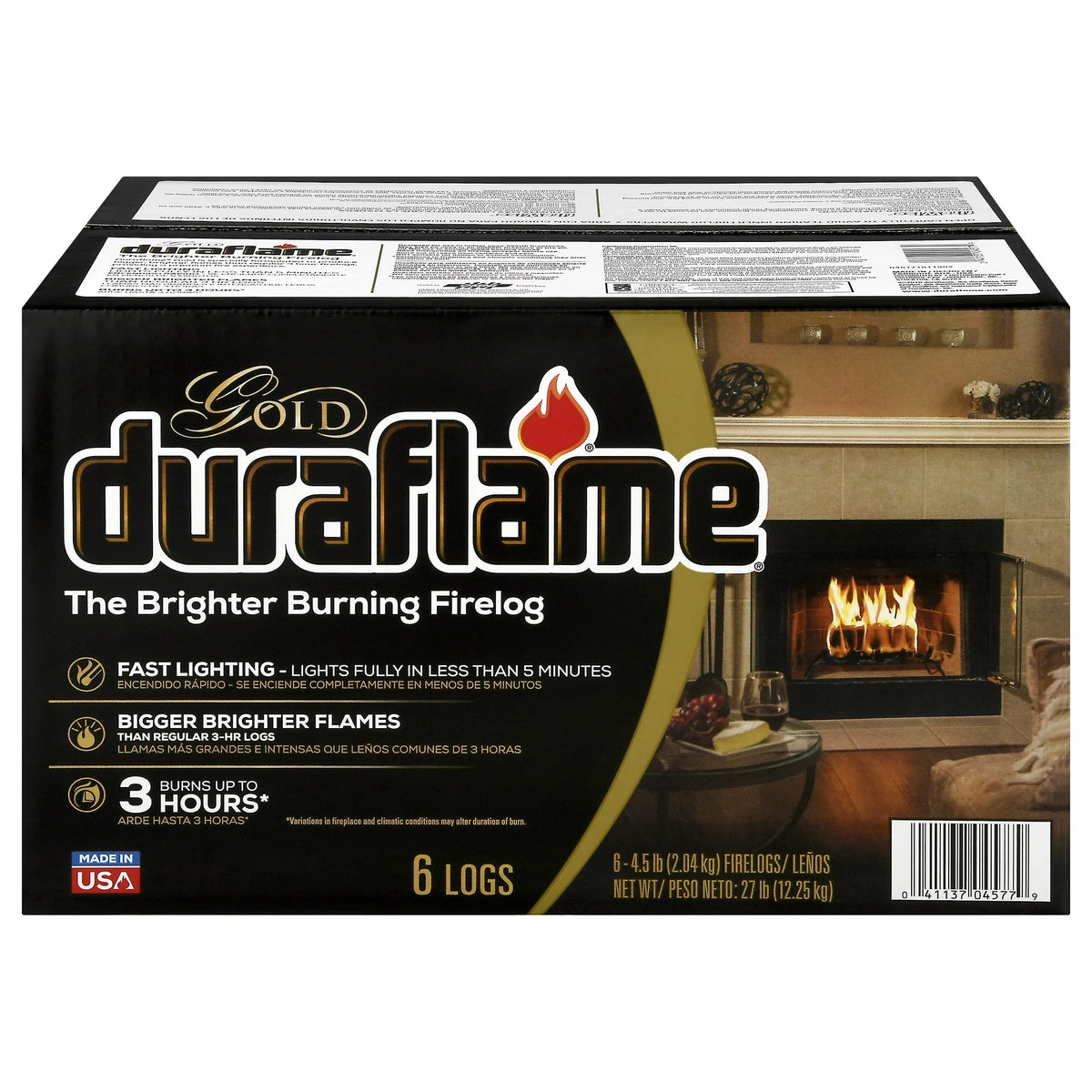 4.5 lb Firelogs 6-Pack Y267