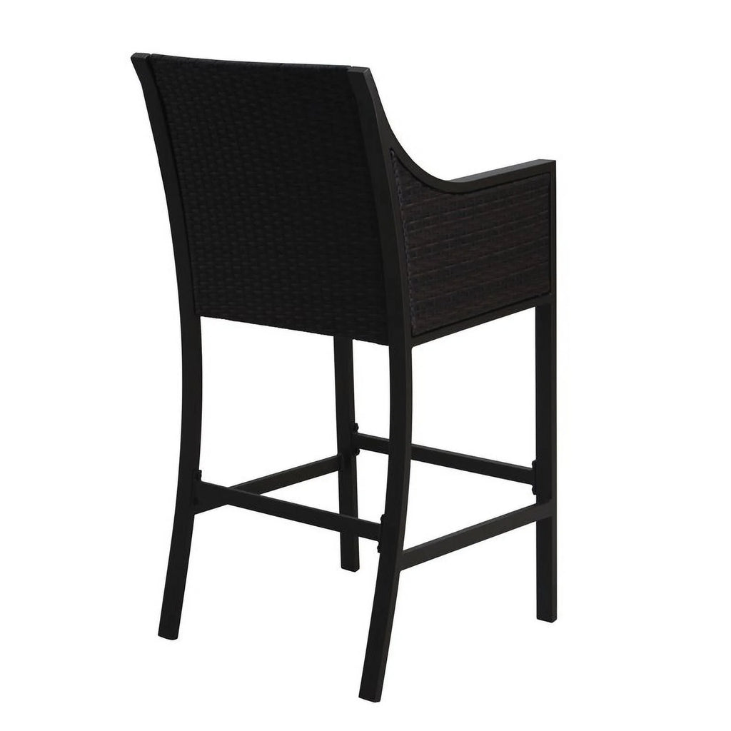 Multi Brown Bar Stool Set of 2 B9879