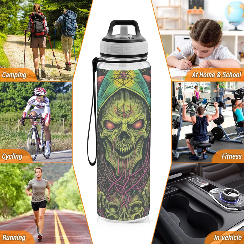 32oz Leakproof Tritan Sports Water Bottle with Straw E3531