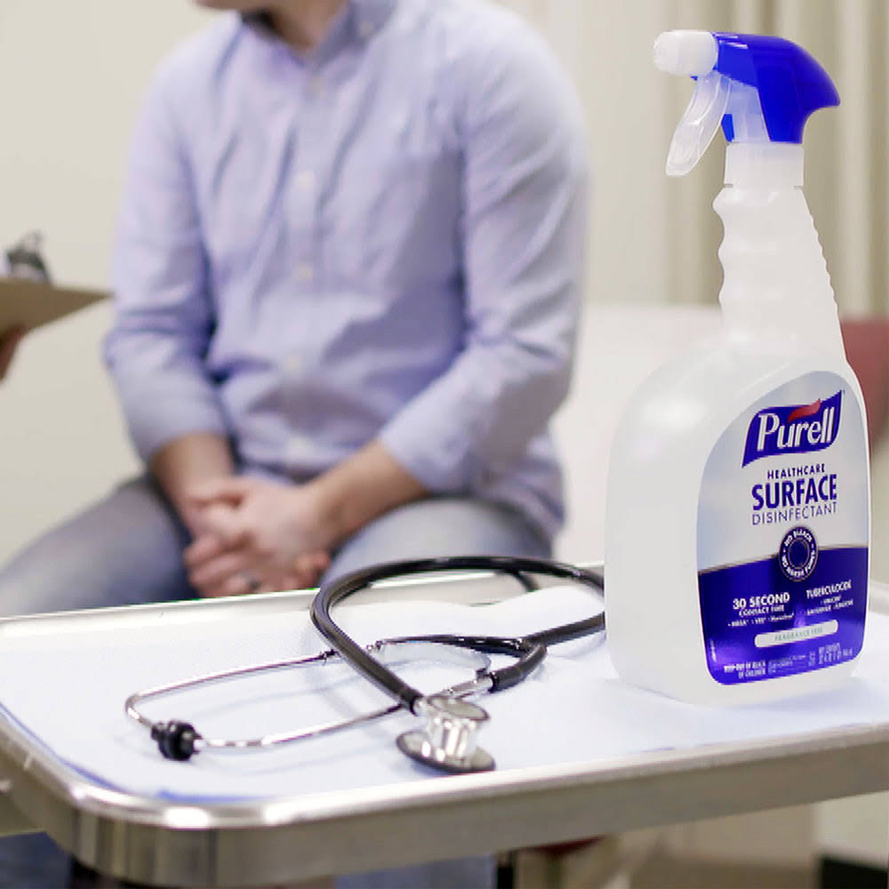32 oz Surface Disinfectant Spray, Case of 6 Bottles D60781