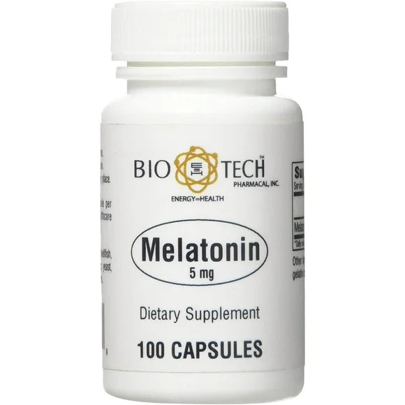 Melatonin 5 mg 100 Capsules Supplement D826029