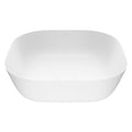 Matte Stone Vessel Bathroom Sink (White) Z785506