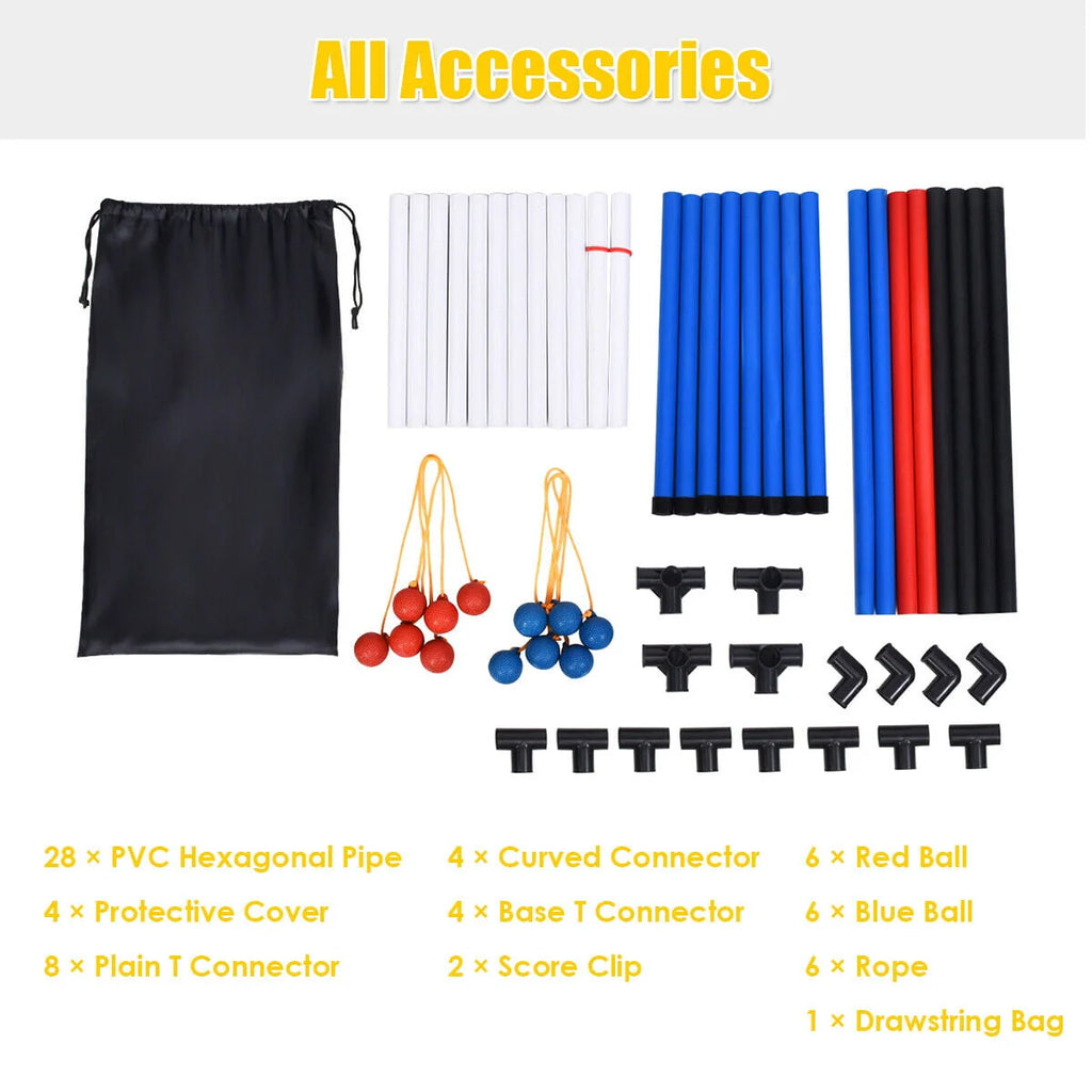 Ladder Ball Toss Game Set with Carrying Bag M1700
