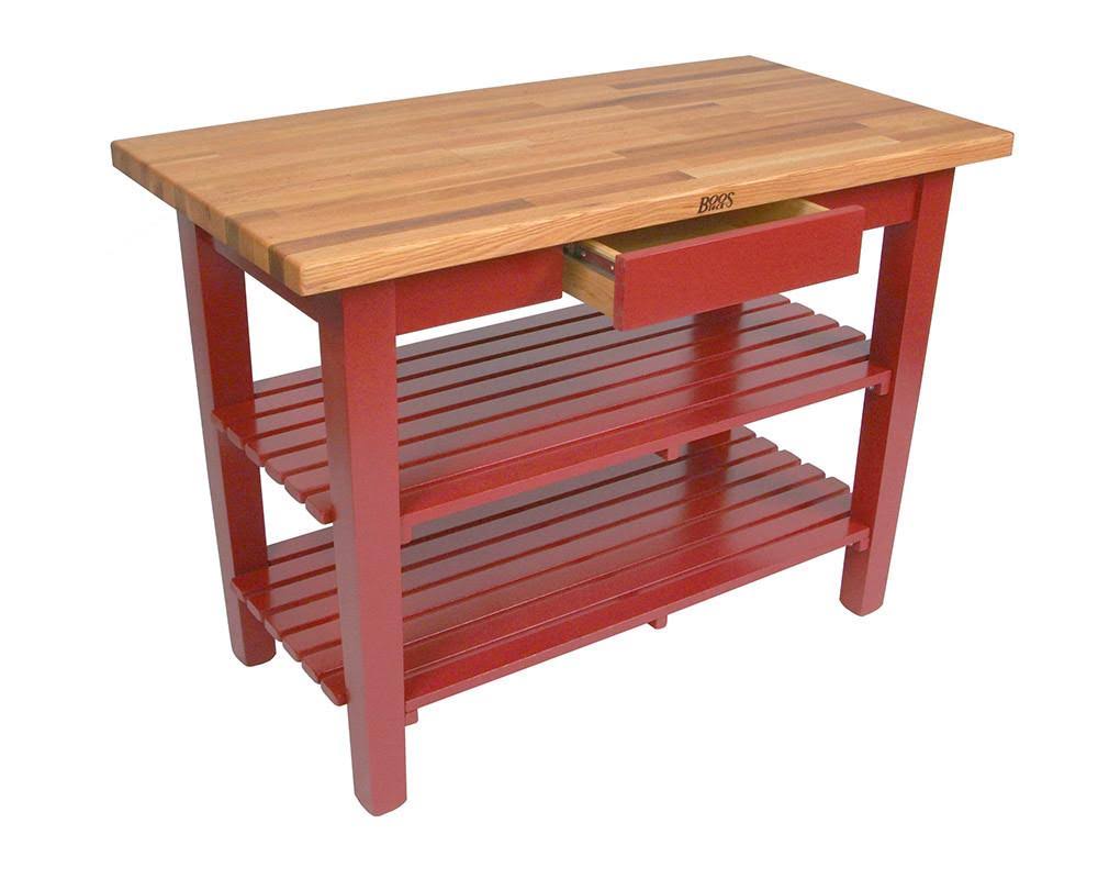 Oak Table Kitchen Island 48X30X1-1/2 K414