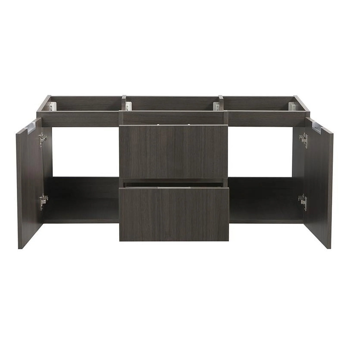48" Double Sink Wood Bathroom Cabinet J25268