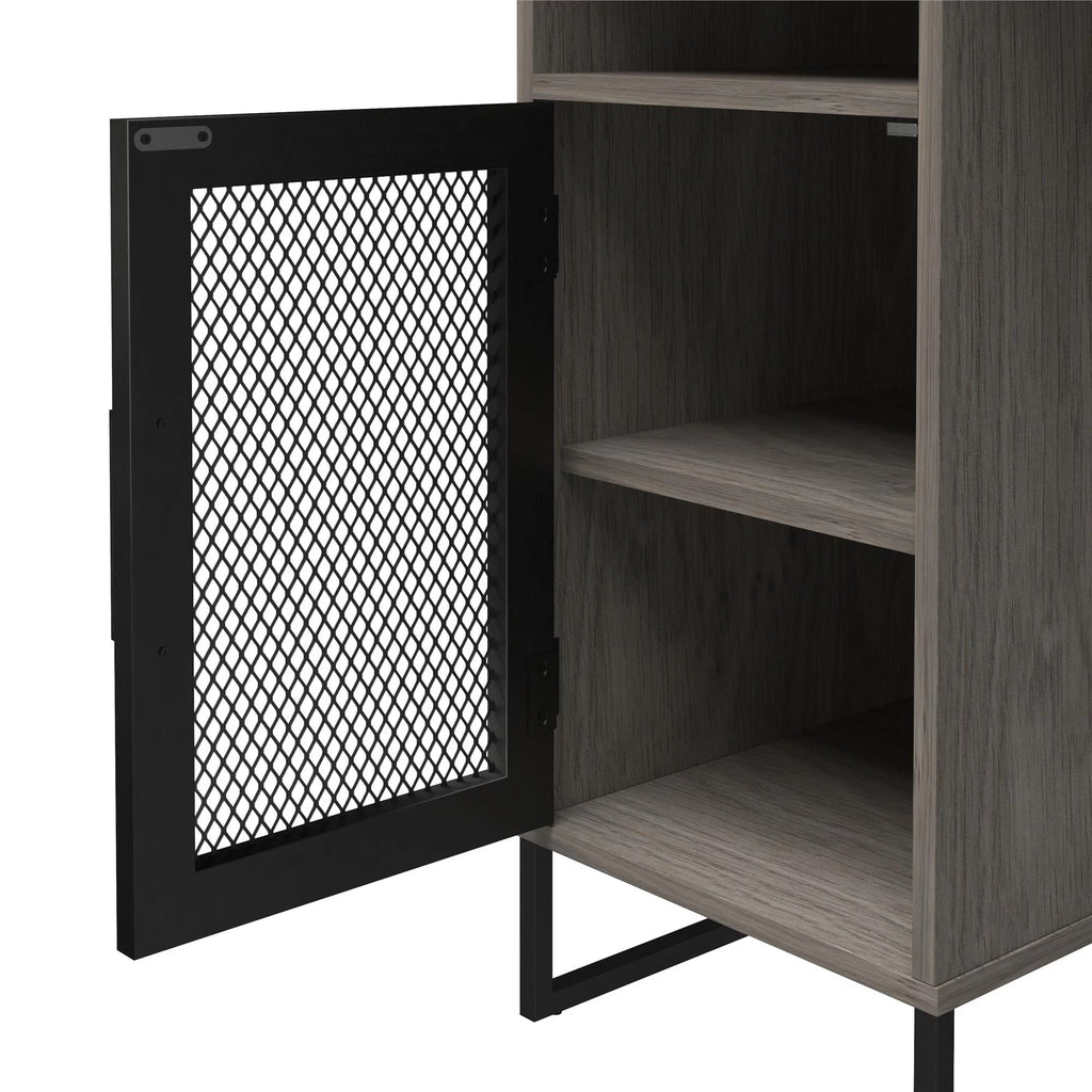 Gray Oak Computer Desk P8769