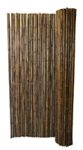 Black Rolled Bamboo Fence 6ft H x 8ft L O763