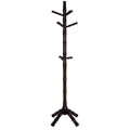 Mahogany Brown Coat Rack X826118