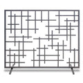 Natural Iron Fireplace Screen Q408