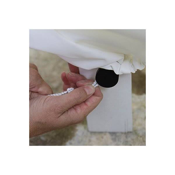 White X-Large Barbecue Cover R556140