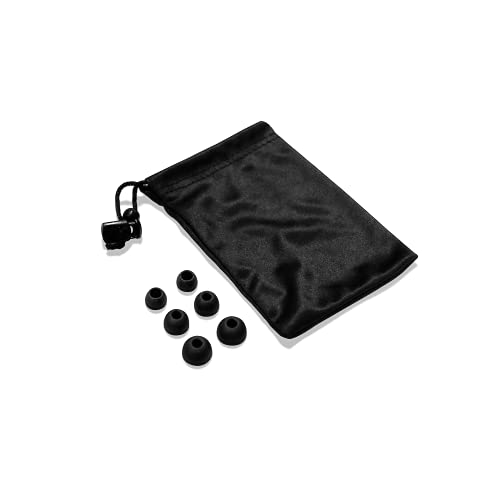 Black in-Ear Mobile Gaming Headset with Detachable Boom Mic W338
