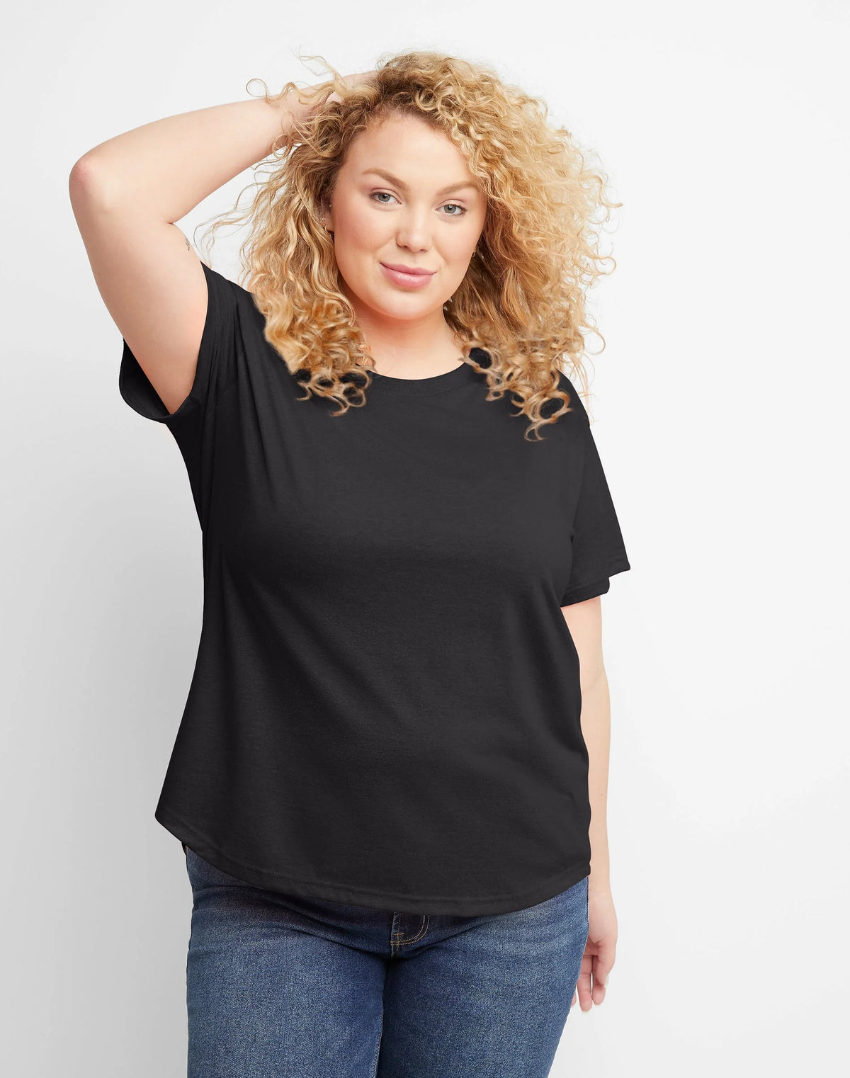 Women's Tri-Blend T-Shirt Relaxed Fit Plus Size B886