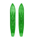 Green Plastic Snowmobile Skis V8470
