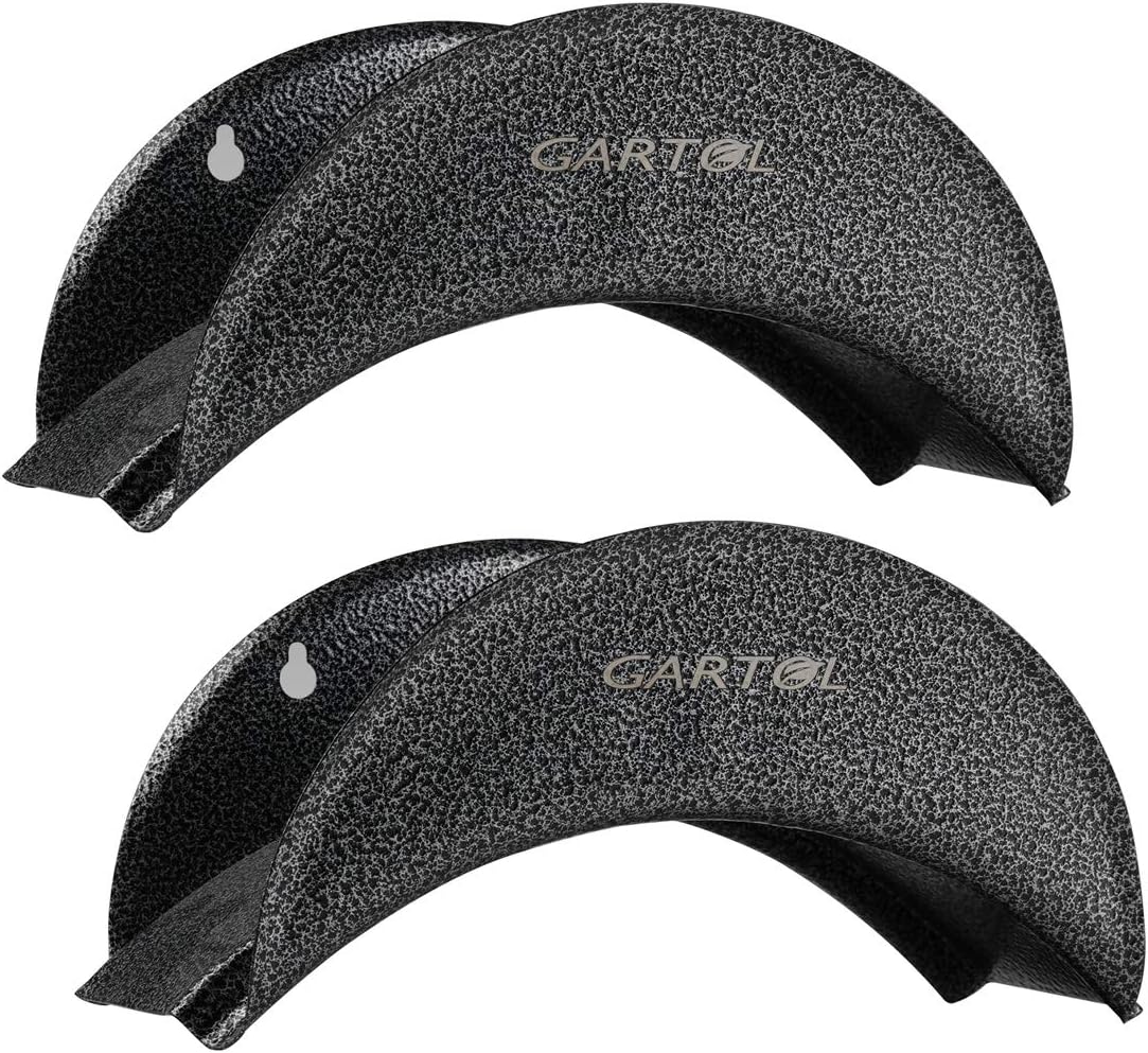 High Carbon Steel Wall Mounted Garden Hose Hanger Pack of 2 A761