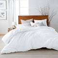 White King Crinkle Duvet Cover A15654