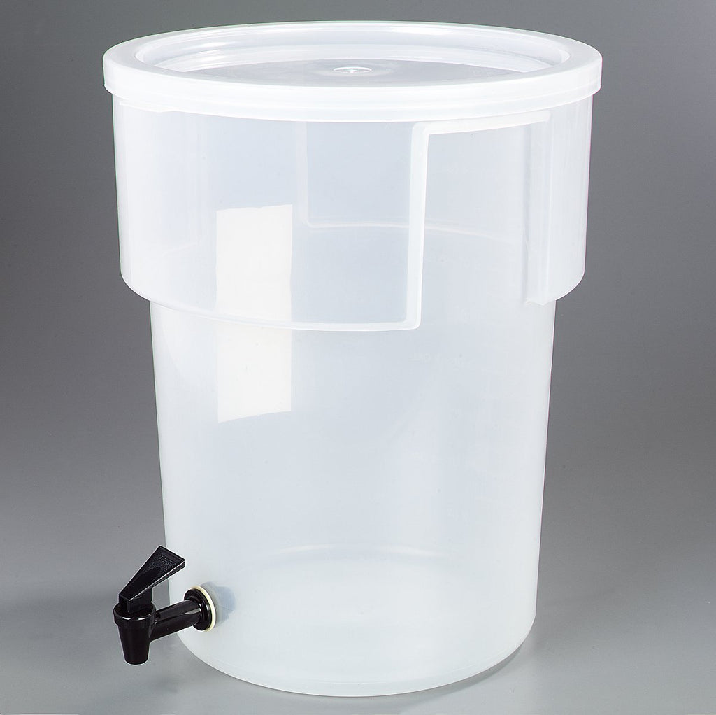 5 Gallon Clear Beverage Dispenser Pack of 2 L72561