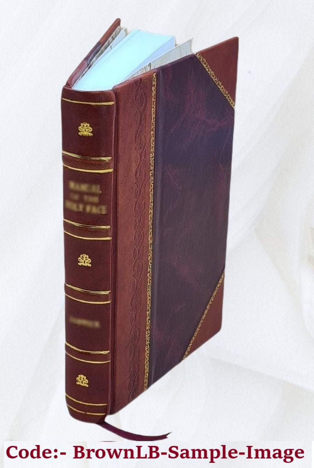 Leather Bound Book E2008