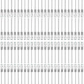 100-Pack Cat 6 Ethernet Cable White 0.5 Feet O29658