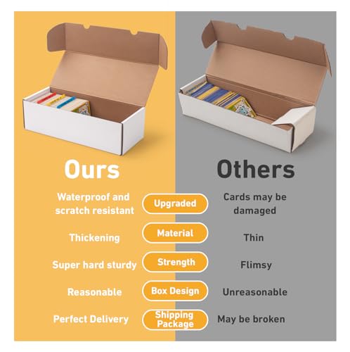 12 Pack Trading Card Storage Box with 20 Dividers P4791