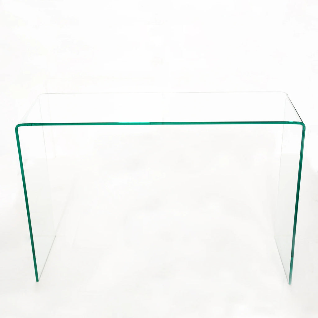 Transparent Tempered Glass Console Table G187751