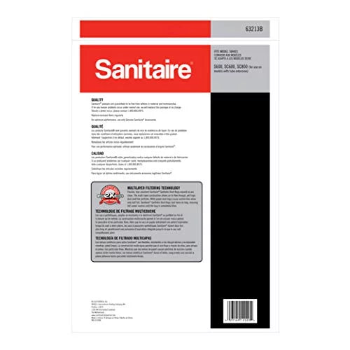 Disposable Vacuum Bags 50/Case T355880