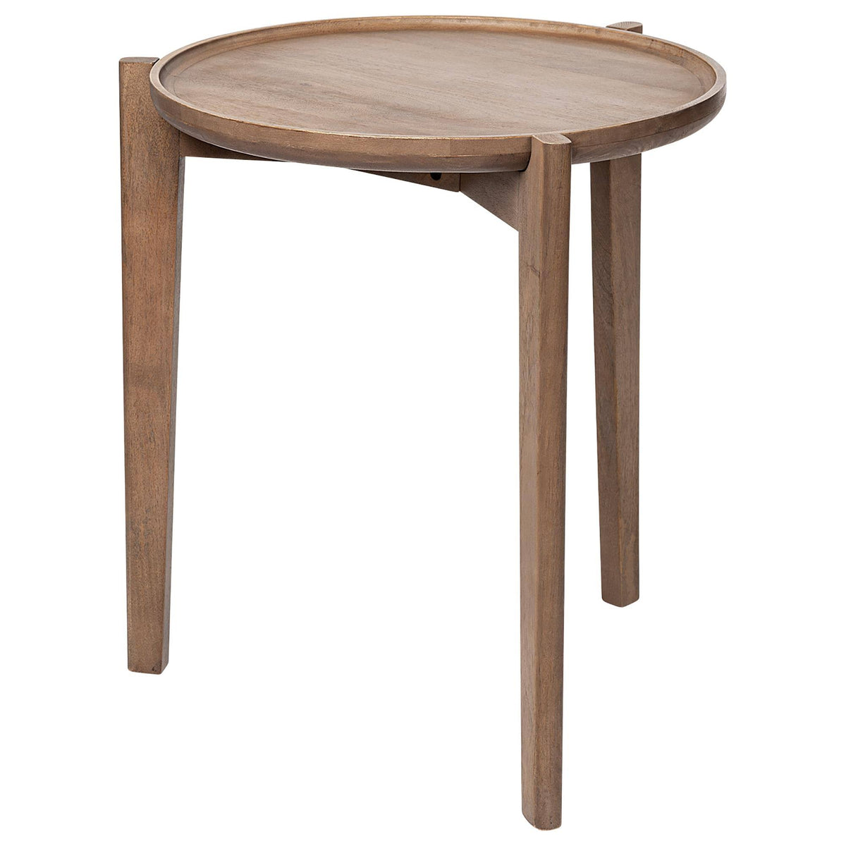 Brown Solid Wood Accent Table N869343