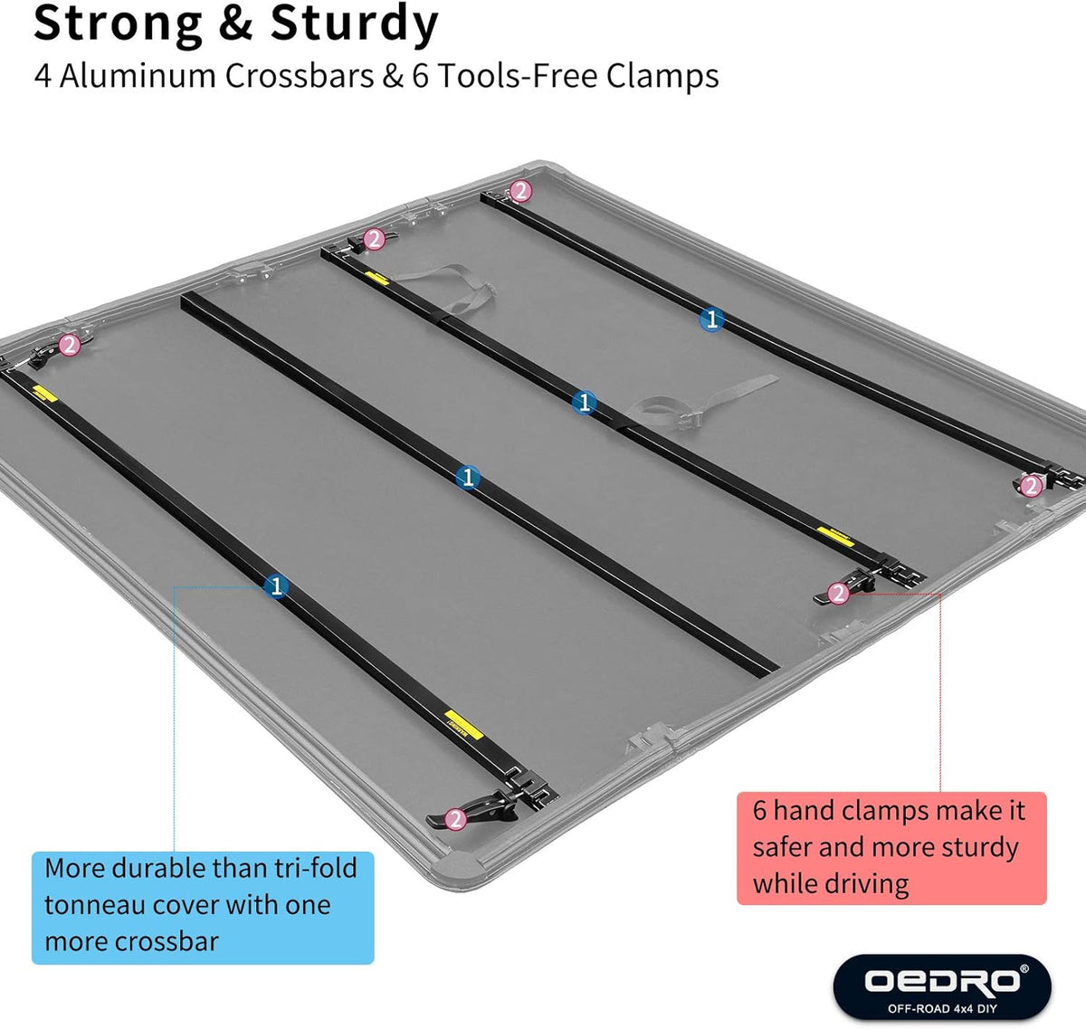 Soft Quad Fold Truck Bed Tonneau Cover Z1121