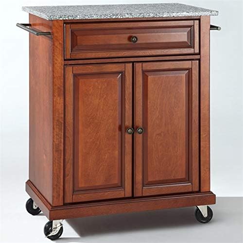 Solid Granite Top Kitchen Cart N35916