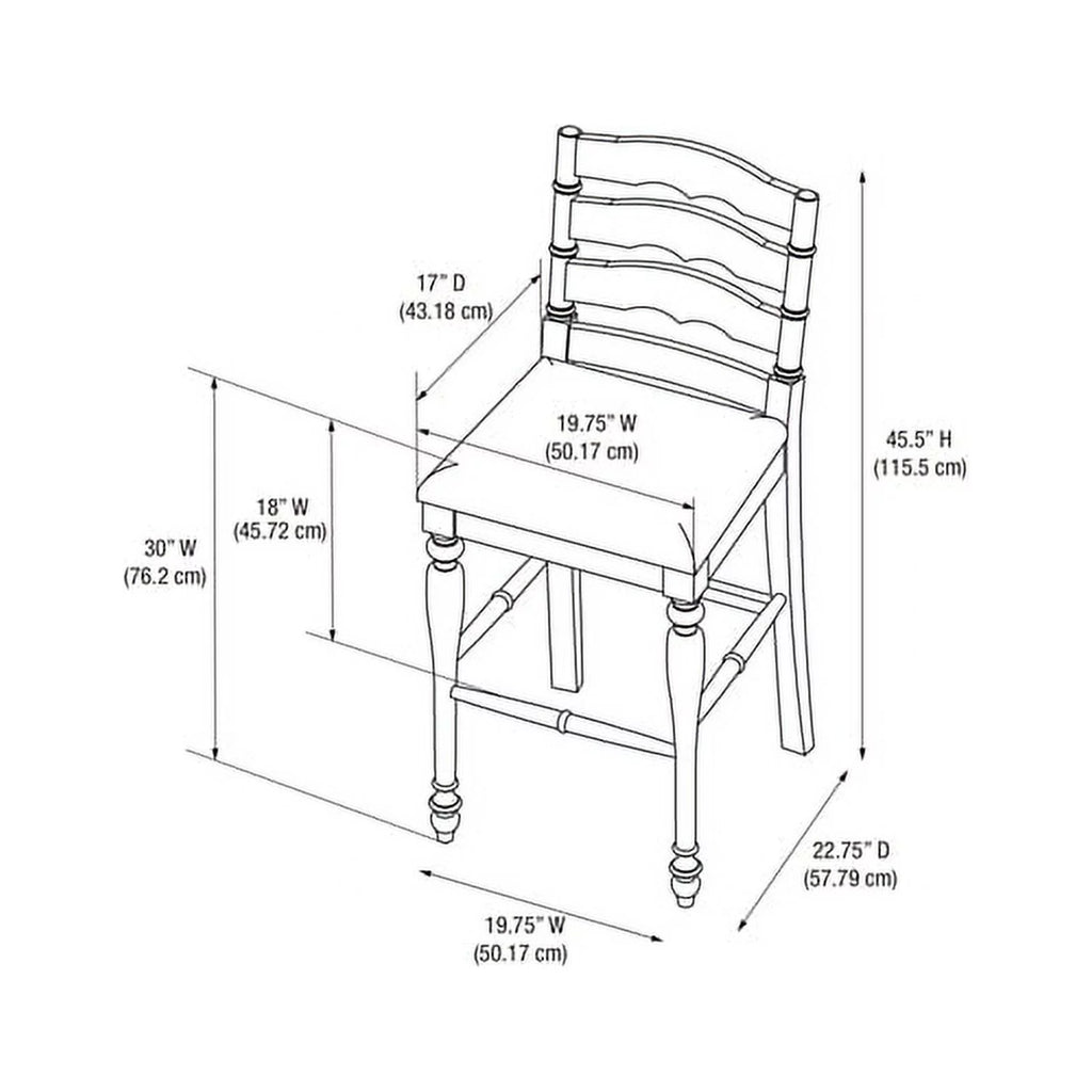 2-Piece 30" Bar Stool Set Q17985