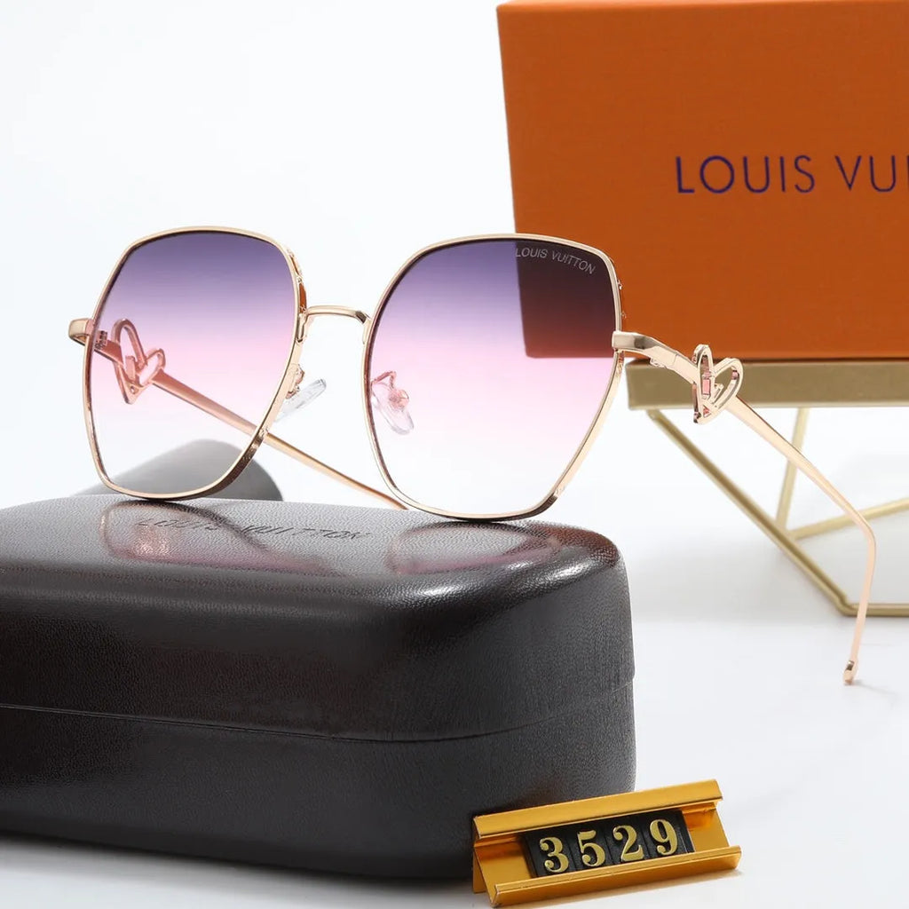 Fashionable Four-Leaf Clover Flat Sunglasses L857