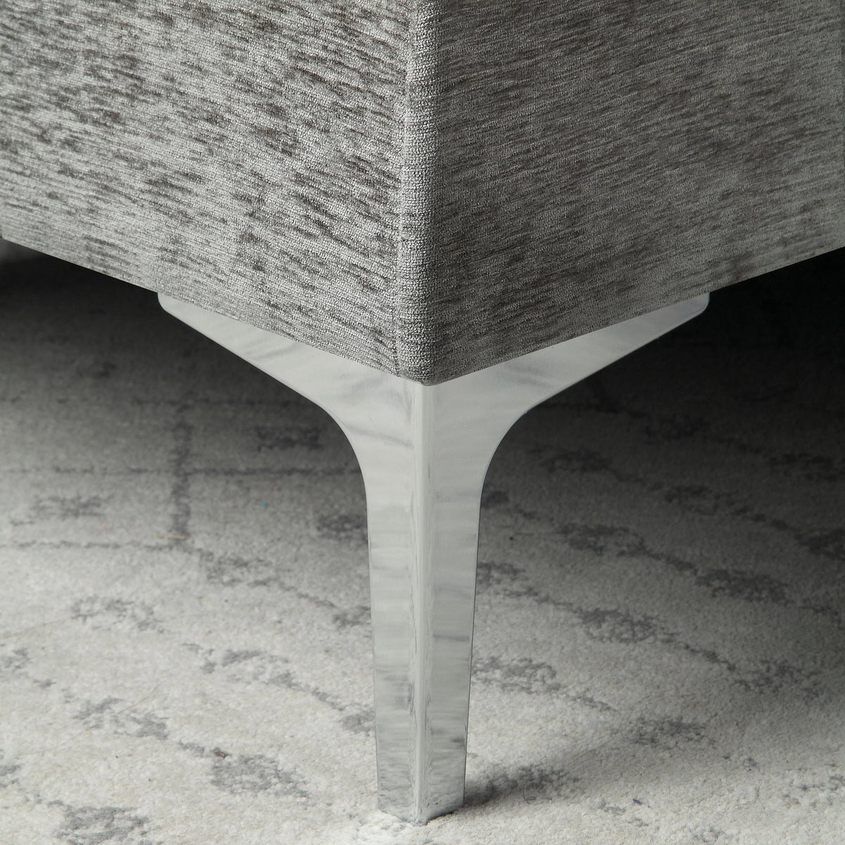 Chenille Padded Sectional A381368