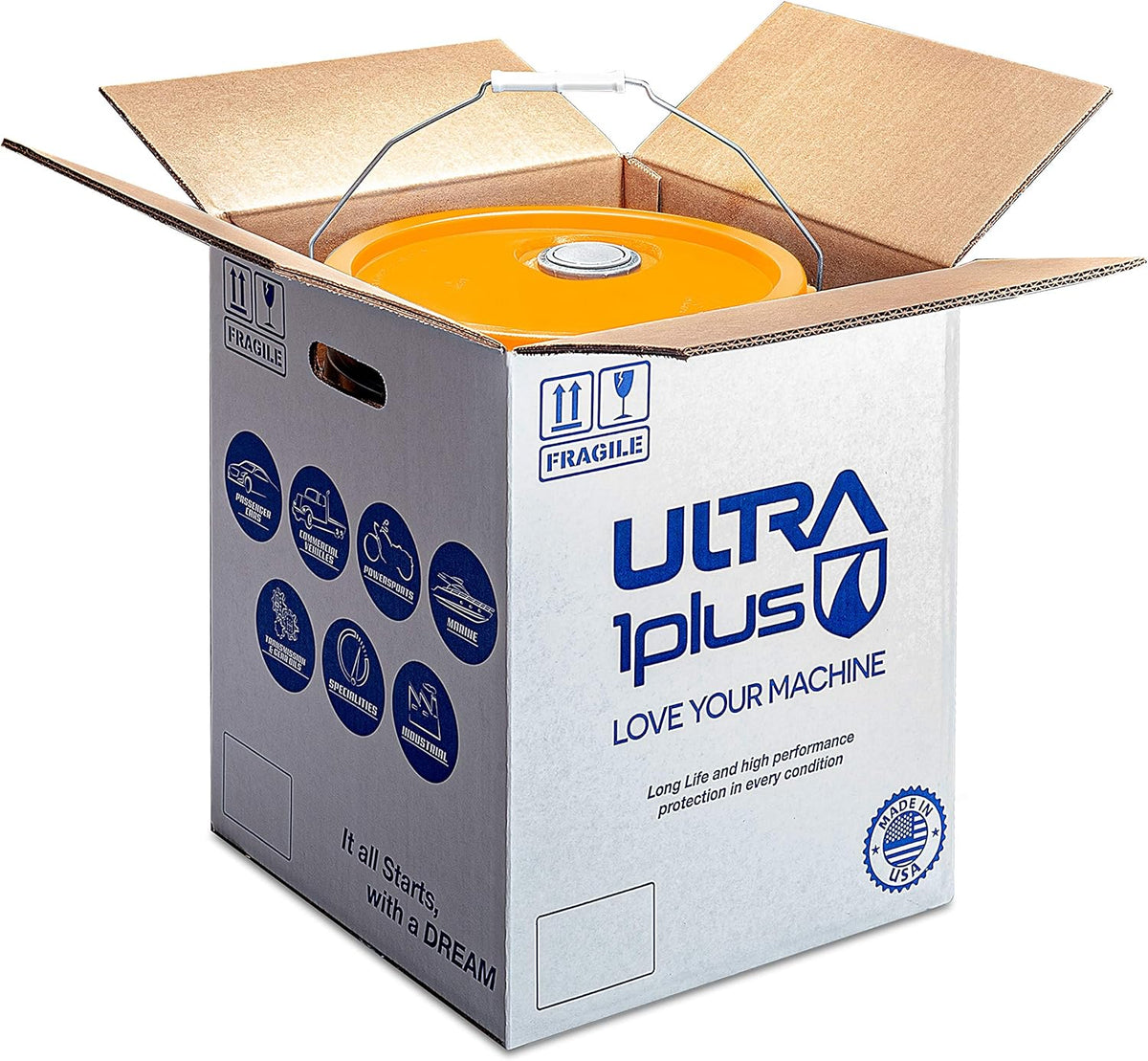 5 Gallon Pail Full Synthetic HD Transmission Fluid F10973