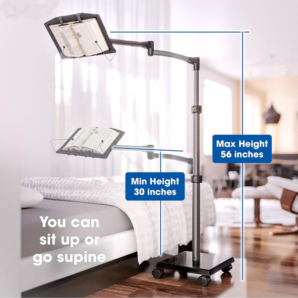 Rolling Bookholder Floor Stand Cart K894140