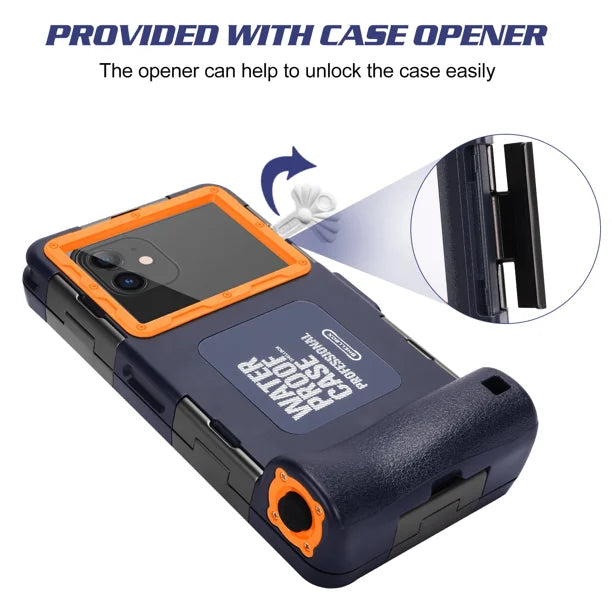 Waterproof Protective Case for Phones Up to 6.9 Inch F30815